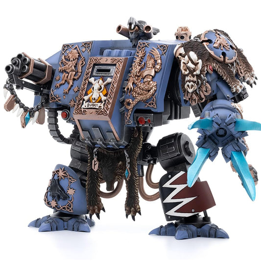 JOYTOY Warhammer 40K 1/18 Action Figure Space Wolves Bjorn The Fell Handed Collection Model Birthday Gifts JT2924