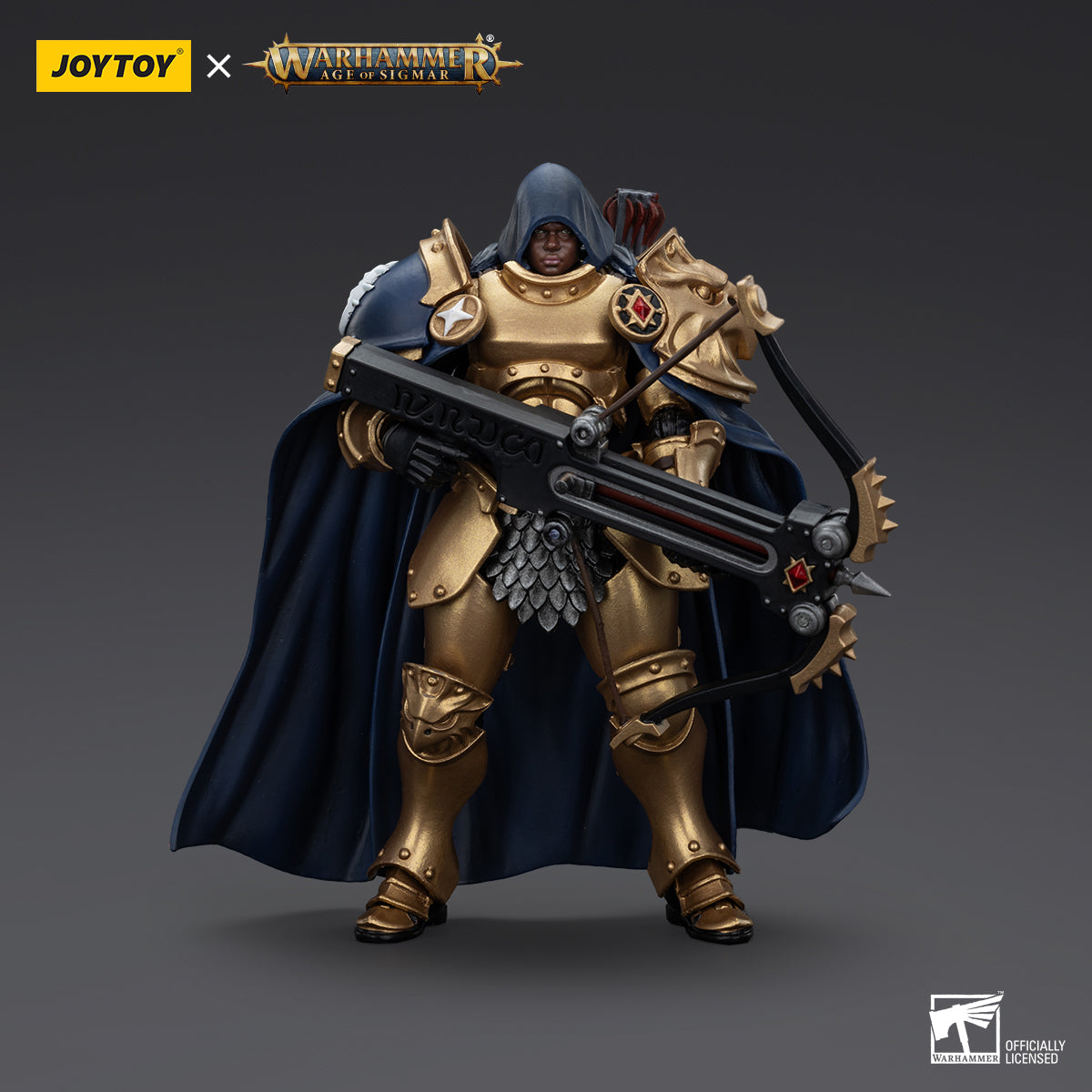 JOYTOY Action Figure 1/18 Warhammer AGE OF SIGMAR -Stormcast Eternals The Blacktalons Shakana Goldenblade Model Birthday Gifts 