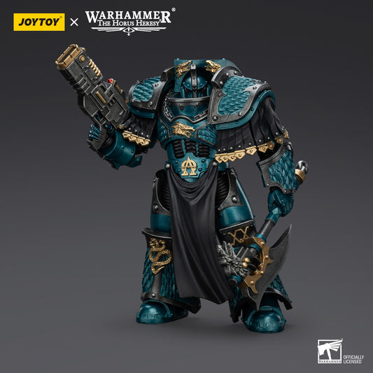 [IN STOCK]JOYTOY Warhammer 40K Action Figure 1/18 Alpha Legion Lernaean Terminator with Volkite Charger