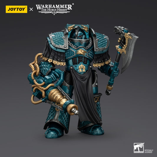 [IN STOCK]JOYTOY 1/18 Action Figure Warhammer 40,000 Alpha Legion Lernaean Terminator with Conversion Beam Cannon