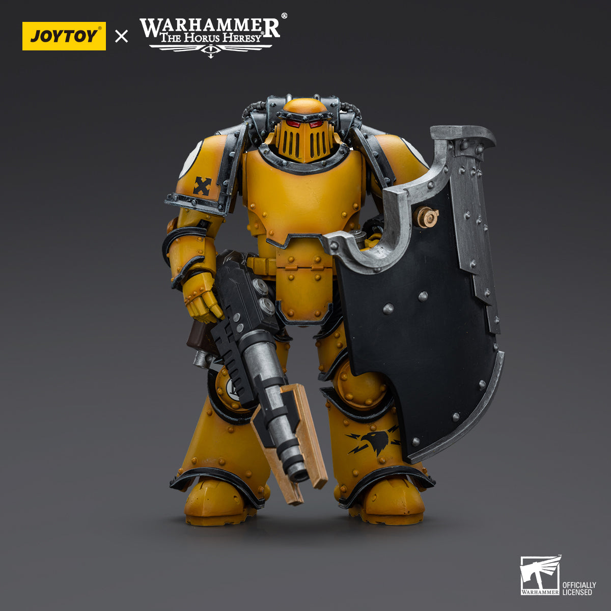 JOYTOY Action Figure 1/18 Imperial Fists Legion MkIII Breacher Squad Legion Breacher with Lascutter Model Birthday Gifts 