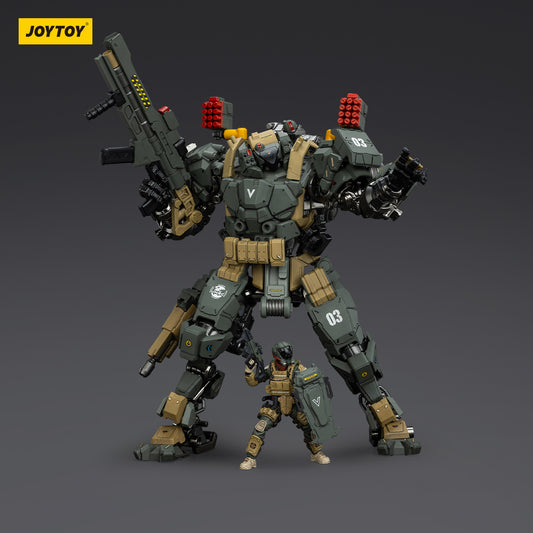 [IN STOCK]JOYTOY Battle For the Stars Action Figure 1/18 Tyrant-03 Tactical Type