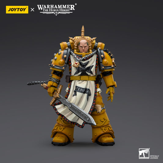 [IN STOCK]JOYTOY Warhammer 40K Action Figure 1/18 Imperial Fists Sigismund, First Captain of the Imperial Fists
