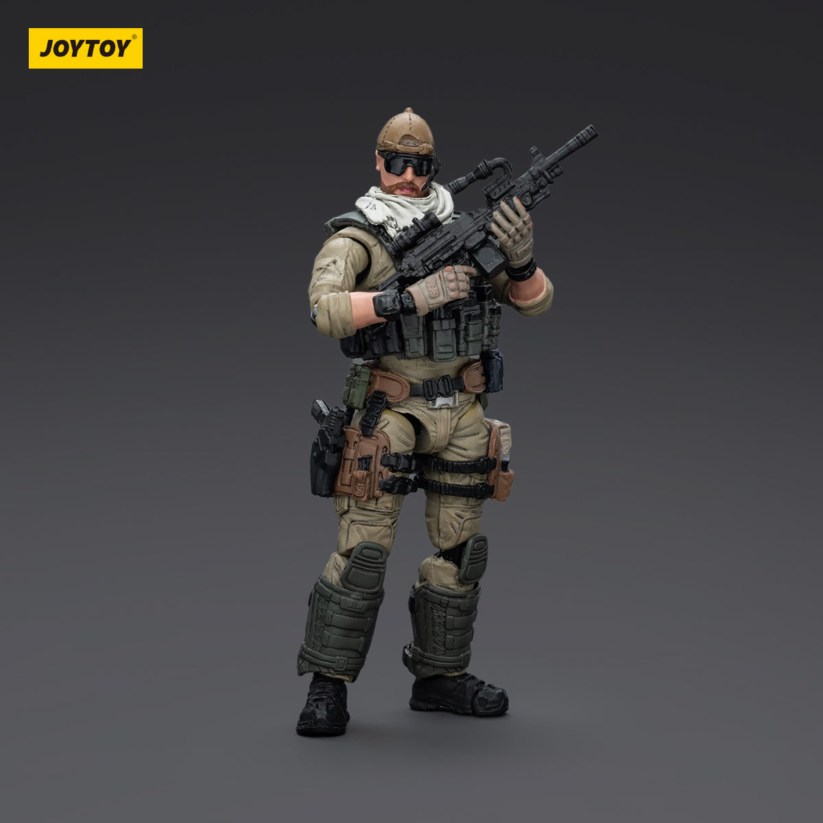 JOYTOY Action Figure 1/18 US Army Delta Assault Squad-Support Gunner Model Birthday Gifts 