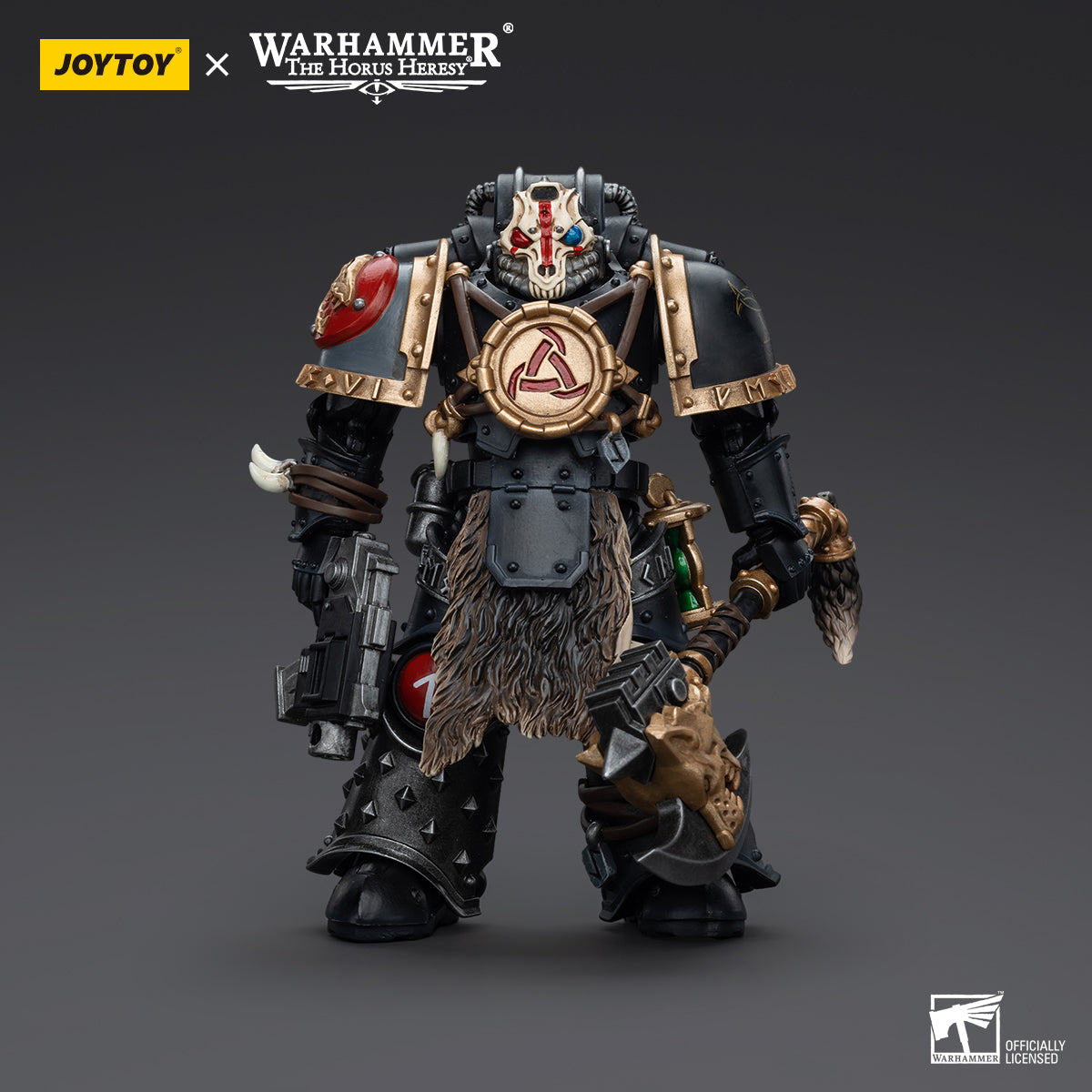 JOYTOY Action Figure 1/18 Space Wolves Deathsworn Pack Deathsworn 1 Model Birthday Gifts 