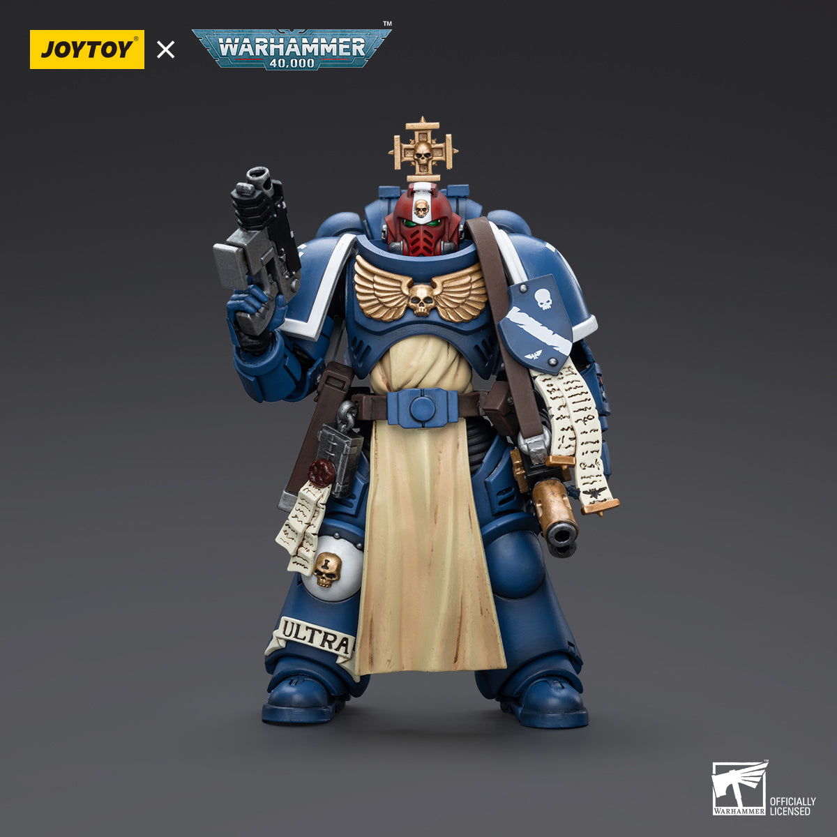 [IN STOCK]JOYTOY Warhammer 40K Action Figure 1/18 Ultramarines Sternguard Veteran Sergeant