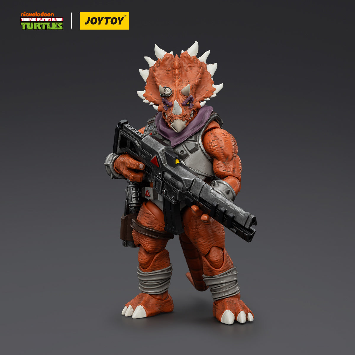 JOYTOY  1/18 Action Figure TMNT Captain Zorax & Adjutant Zork & Triceraton Infantryman