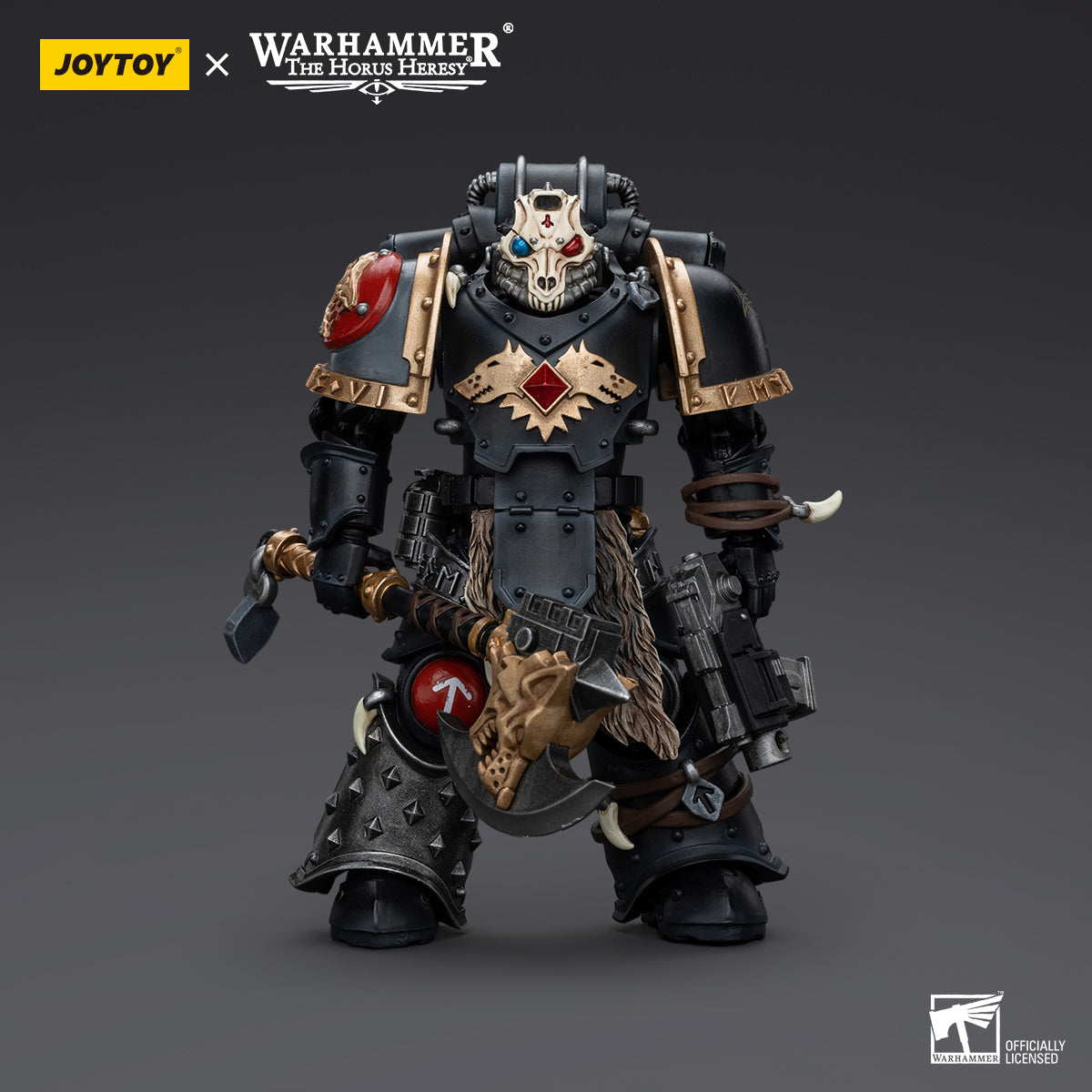 JOYTOY Action Figure 1/18 Space Wolves Deathsworn Pack Deathsworn 4 Model Birthday Gifts 