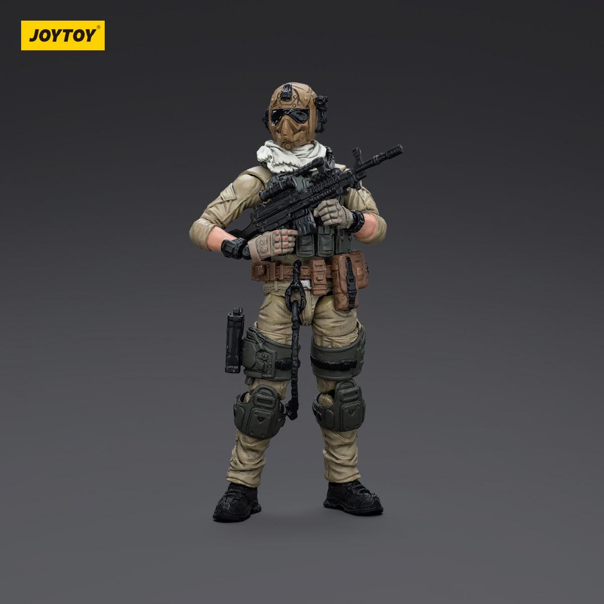 JOYTOY Action Figure 1/18 USArmy Delta Assault Squad-Machine Gunner Model Birthday Gifts 