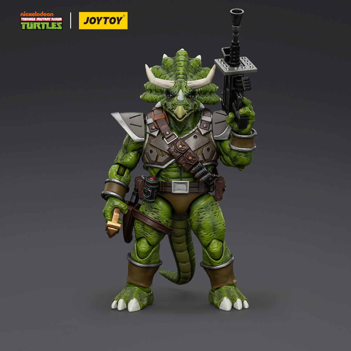 JOYTOY  1/18 Action Figure TMNT Captain Zorax & Adjutant Zork & Triceraton Infantryman
