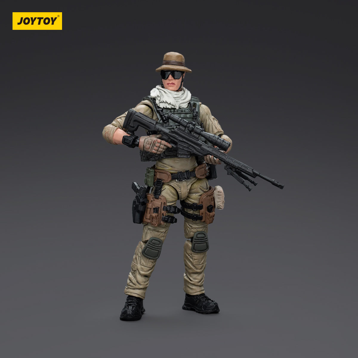 JOYTOY Action Figure 1/18 USArmy Delta Assault Squad- Sniper Model Birthday Gifts 