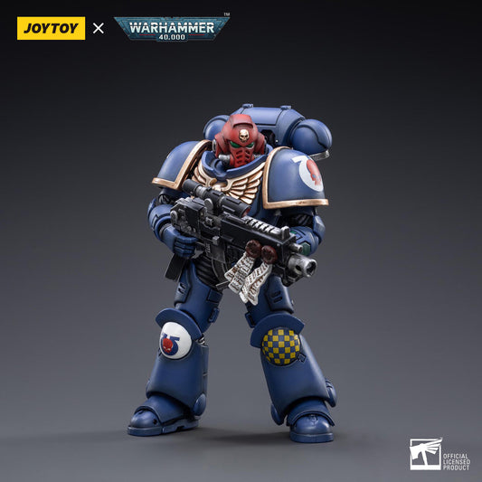[IN STOCK]JOYTOY Warhammer 40K Action Figure 1/18 Ultramarines Heroes of the Chapter Brother Veteran Sergeant Castor
