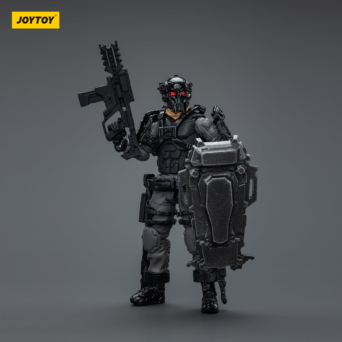 JOYTOY Action Figure 1/18 Army Builder Promotion Pack Figure 31 - Bounty Hunter with Blast Shield Model Birthday Gifts 