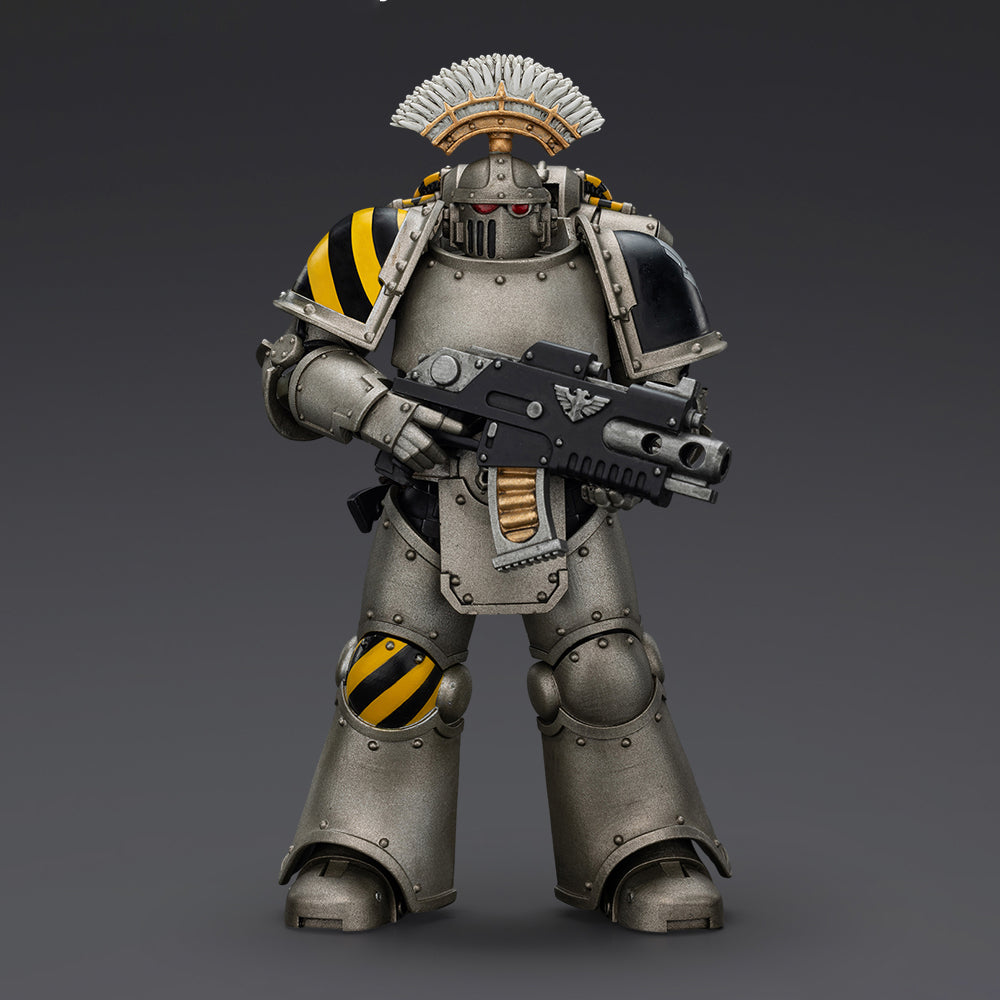 JOYTOY Warhammer 40,000 The Horus Heresy 1/18 Action Figure-Iron Warriors MKlll Tactical Sergeant Collection Model Birthday Gift