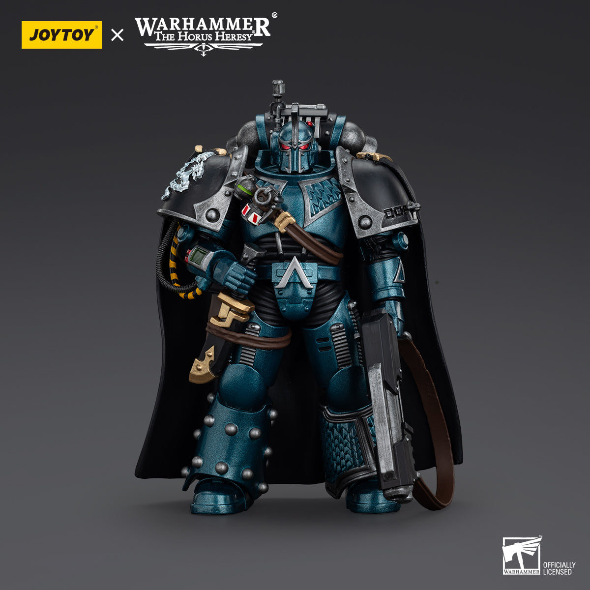 [IN STOCK]JOYTOY Warhammer 40K Action Figure 1/18 Alpha Legion Alpharius, Primarch of the XXth Legion-Saboteur Consul-Contemptor Dreadnought with Gravis Plasma Cannon 3PCS