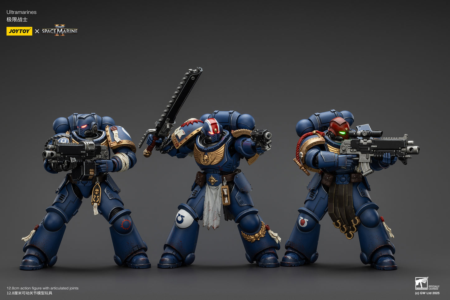 [IN STOCK] JOYTOY Warhammer 40K 1/18 Action Figure Ultramarines Titus-Collectors Edition Calgar Anime Military Model Toys Gifts