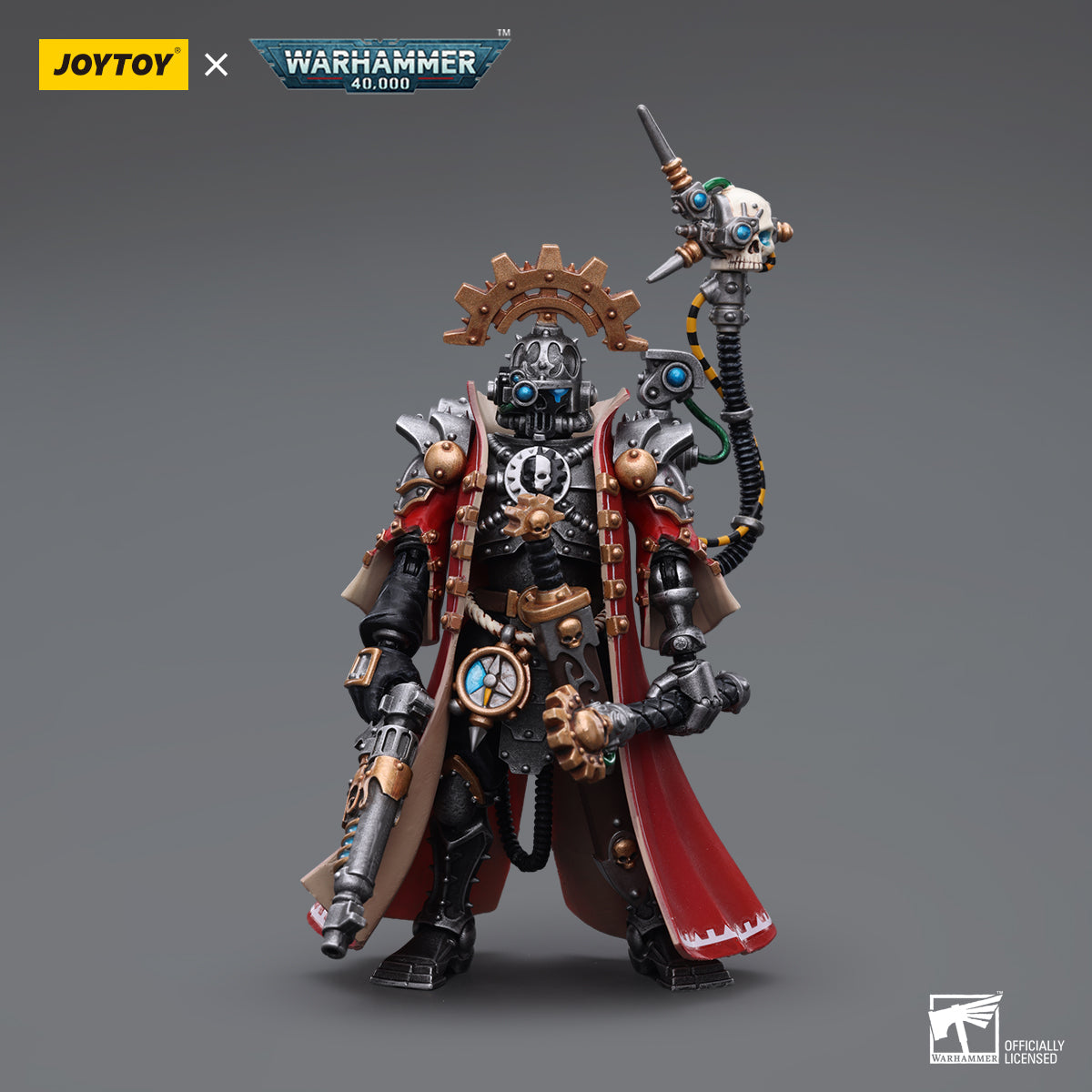 [IN STOCK]JOYTOY Warhammer 40K Action Figure 1/18 Adeptus Mechanicus Skitarii Marshal
