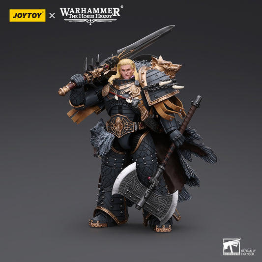 [IN STOCK]JOYTOY Warhammer 40K Action Figure 1/18 Space Wolves Leman Russ Primarch of the VIth Legion