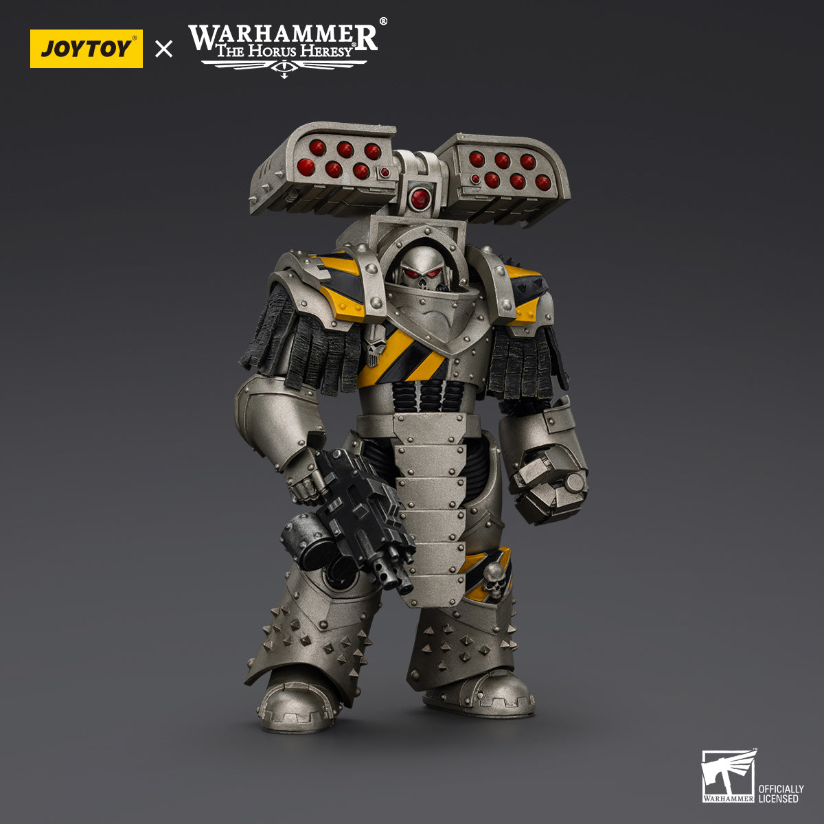 [IN STOCK]JOYTOY Warhammer 40K Action Figure 1/18 lron Warriors Tyrant Siege Terminator with Rocket launcher