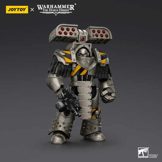 [IN STOCK]JOYTOY Warhammer 40K Action Figure 1/18 lron Warriors Tyrant Siege Terminator with Rocket launcher