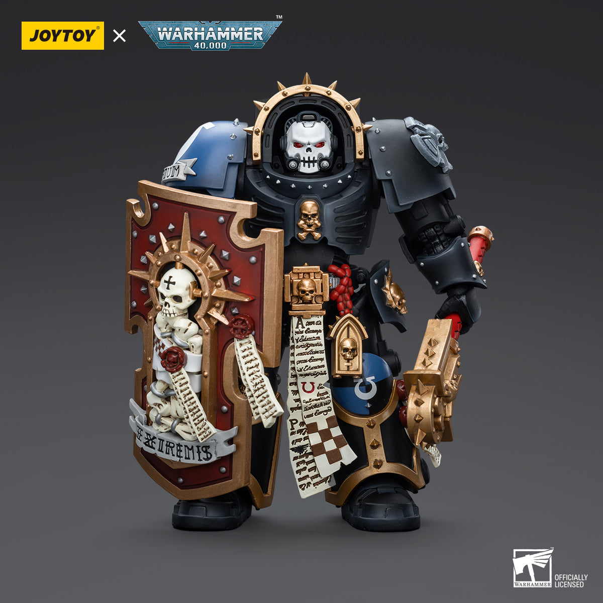 [IN STOCK]JOYTOY Warhammer 40K Action Figure 1/18 Ultramarines Chaplain in Terminator Armour
