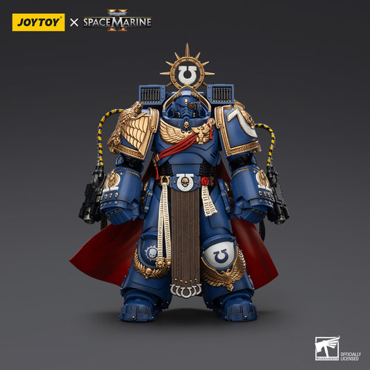 [IN STOCK]JOYTOY Warhammer 40K Action Figure 1/18 Ultramarines Marneus Calgar, Chapter Master with MKX Gravis Armour and Gauntlets of Ultramar