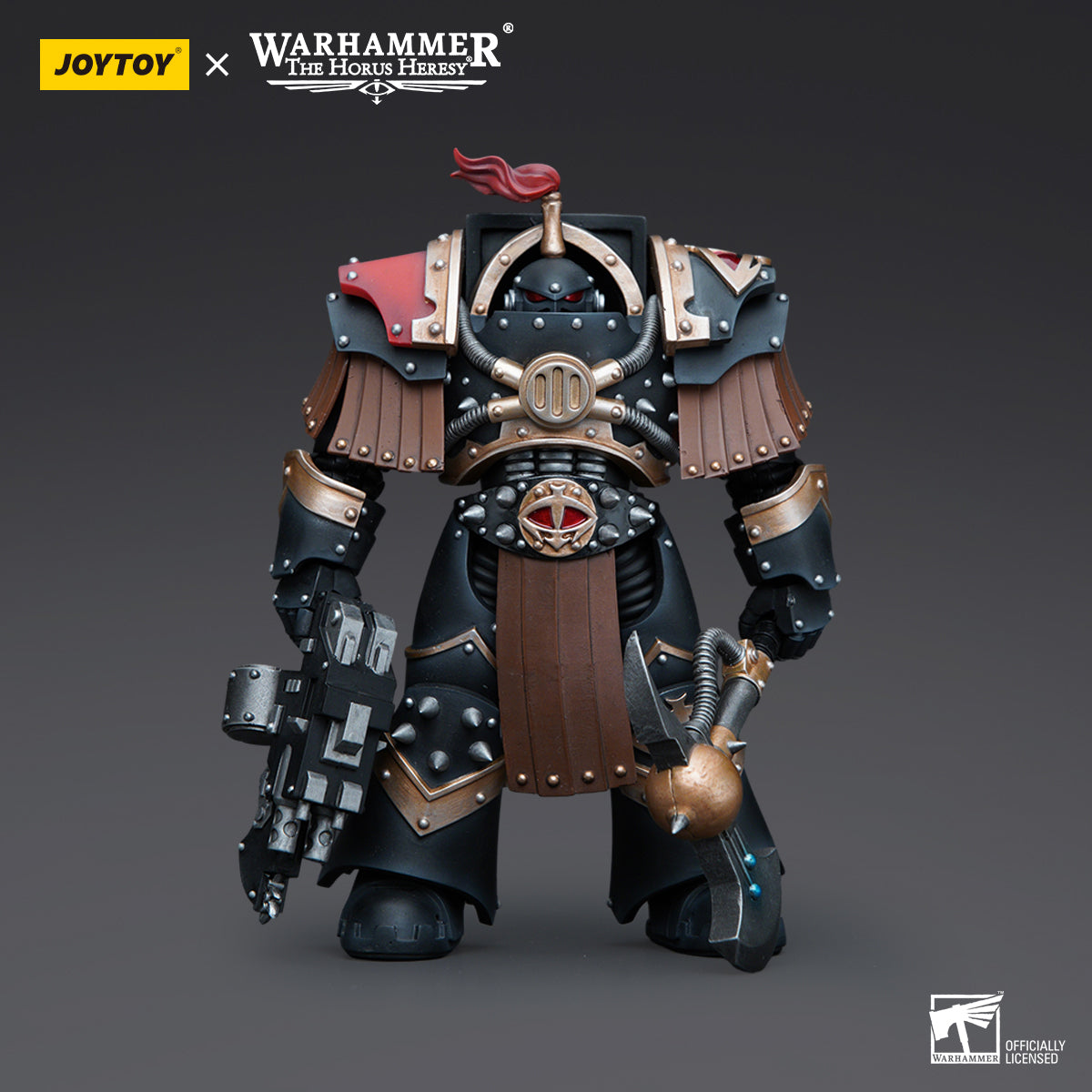 JOYTOY Action Figure 1/18 Sons of Horus Justaerin Terminator Squad Justaerin with Carsoran Power Ax Model Birthday Gifts