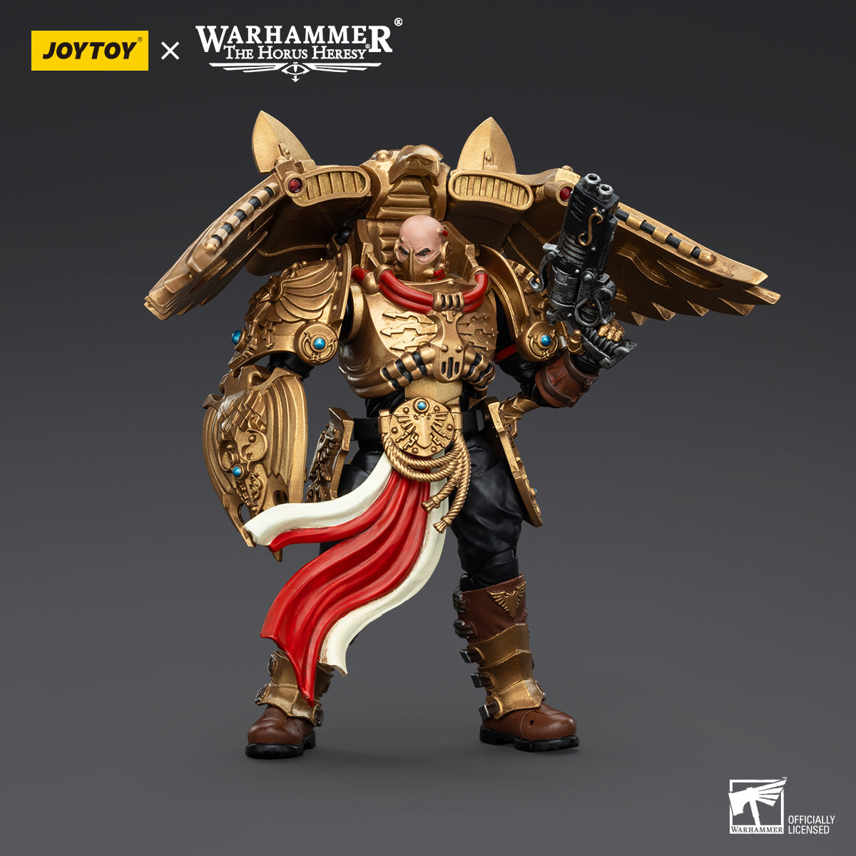 JOYTOY Action Figure 1/18 Legio Custodes Custodian Venatari Squad Venatari with Kenetic Destroyer 2 Model Birthday Gifts