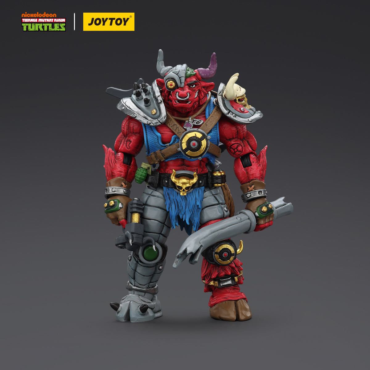 [IN STOCK]JOYTOY TMNT Action Figure 1/18 Groundchuck JT01512