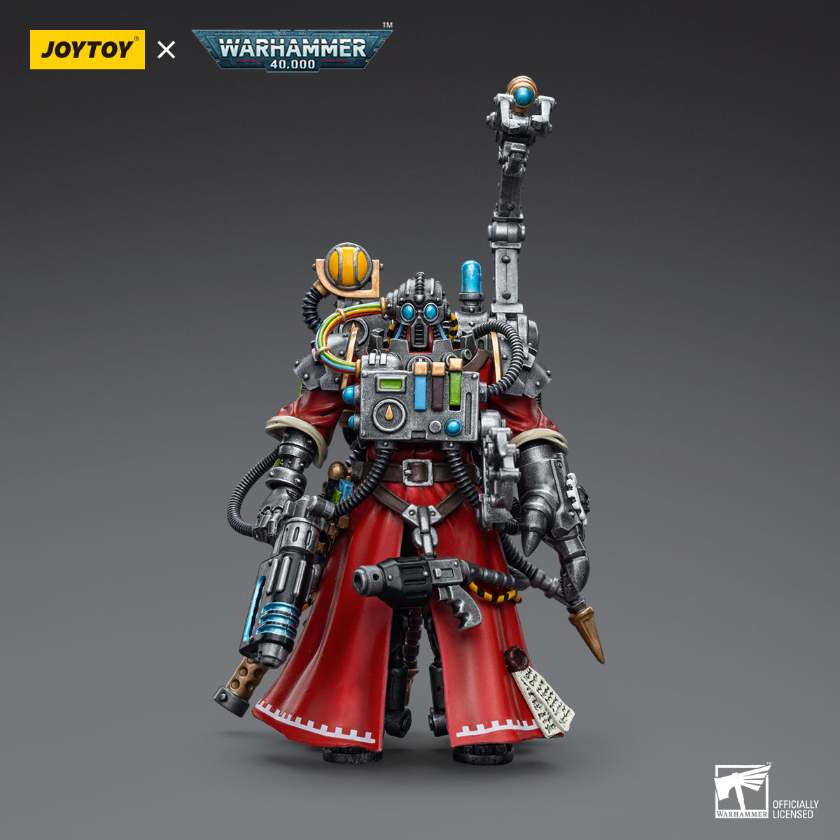[IN STOCK]JOYTOY Warhammer 40K Action Figure 1/18 Adeptus Mechanicus Cybernetica Datasmith