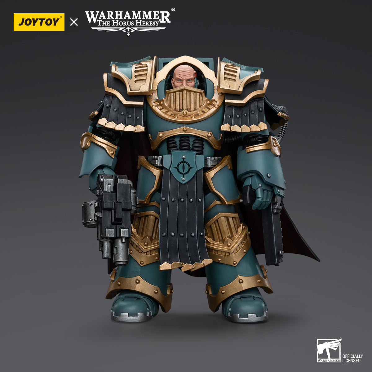 JOYTOY Action Figure 1/18 Sons of Horus Legion Praetor in Cataphractii Terminator Armor Model Birthday Gifts 