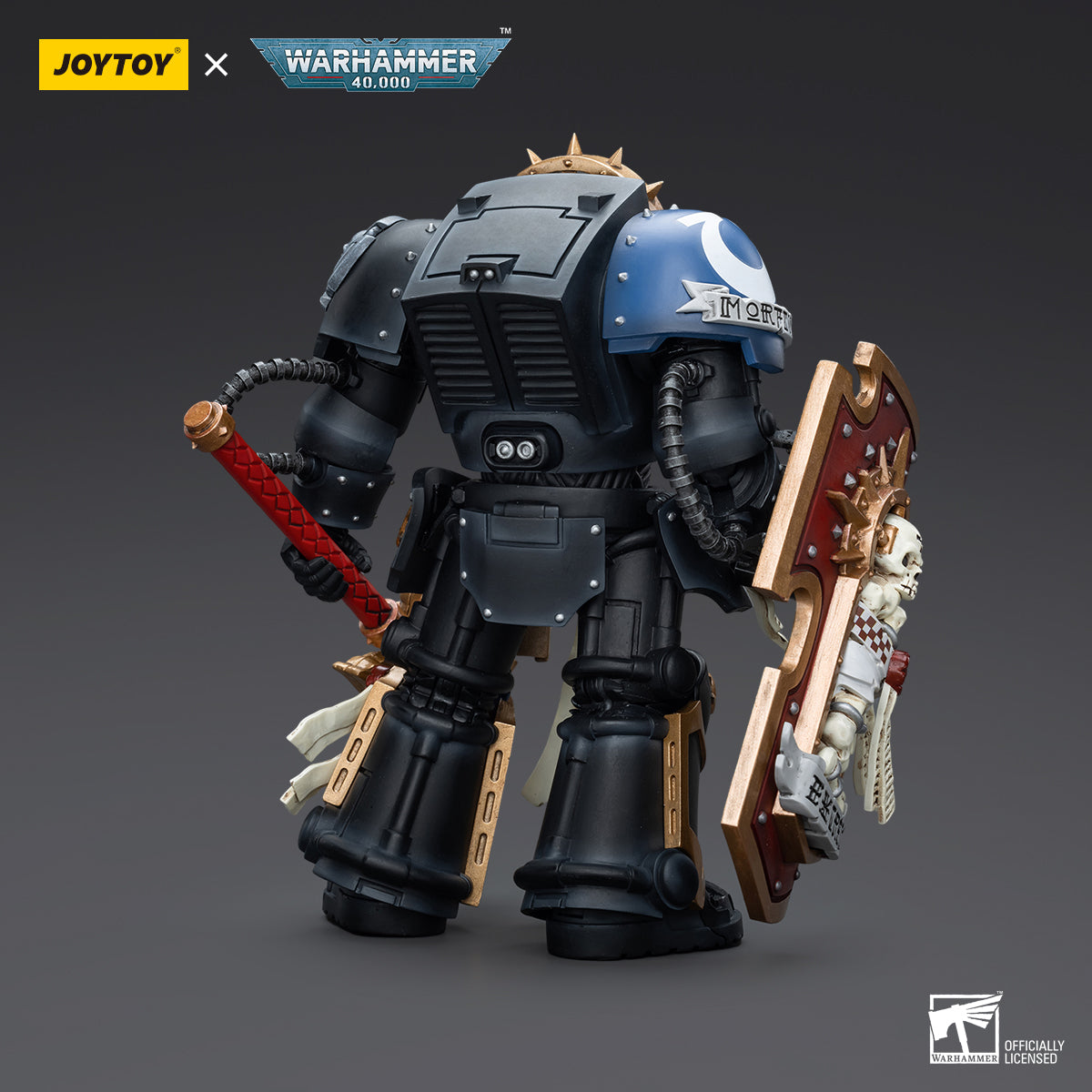 [IN STOCK]JOYTOY Warhammer 40K Action Figure 1/18 Ultramarines Chaplain in Terminator Armour