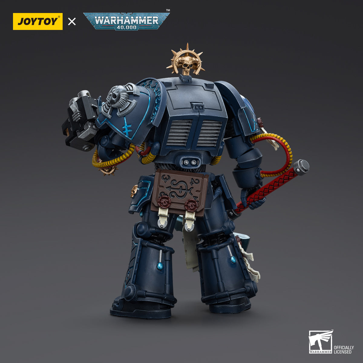 JOYTOY Action Figure 1/18 Ultramarines Librarian in Terminator Armour Model Birthday Gifts