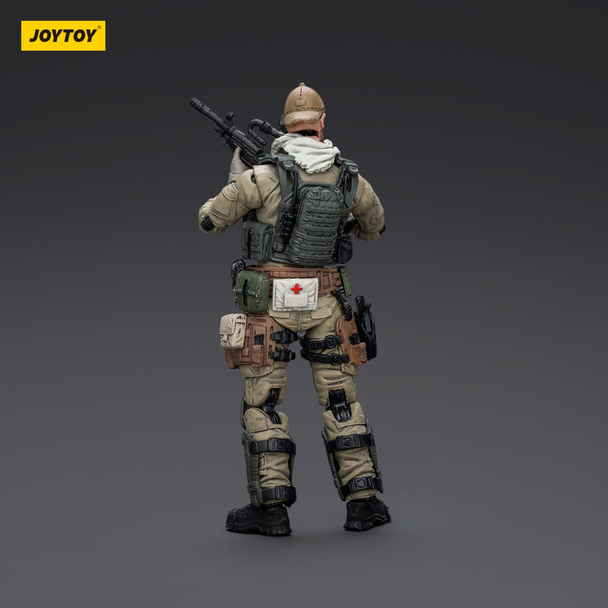 JOYTOY Action Figure 1/18 US Army Delta Assault Squad-Support Gunner Model Birthday Gifts 