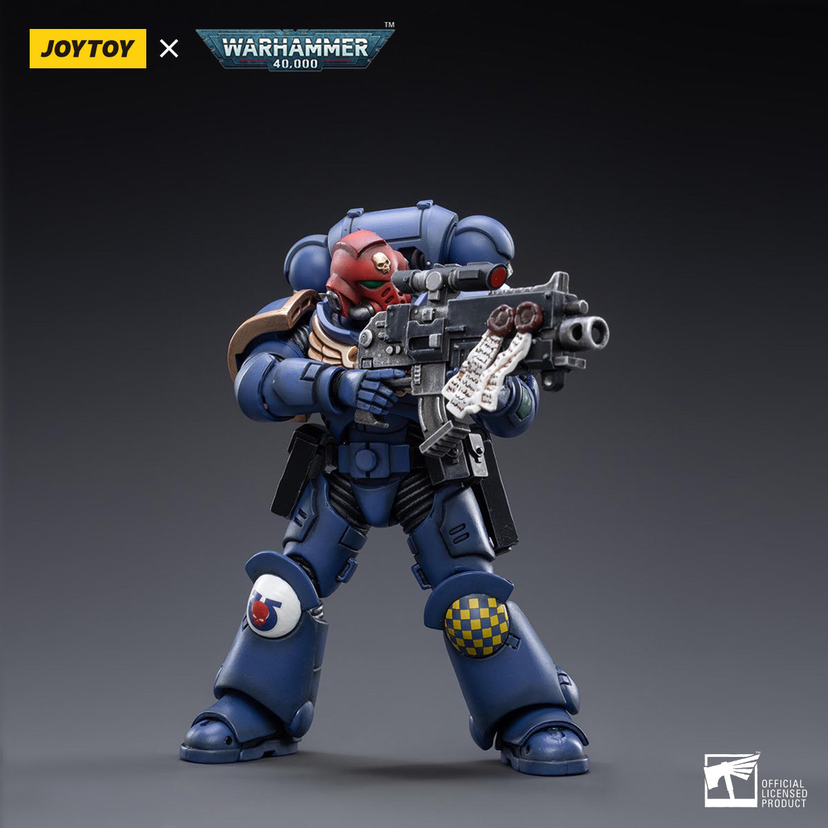 [IN STOCK]JOYTOY Warhammer 40K Action Figure 1/18 Ultramarines Heroes of the Chapter Brother Veteran Sergeant Castor