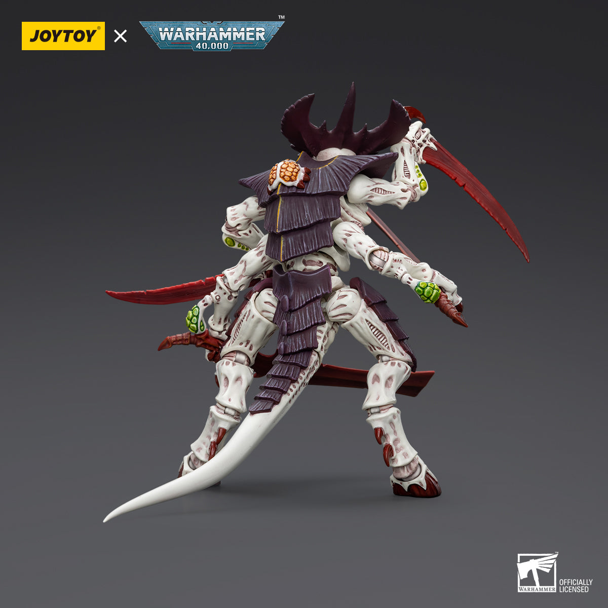OYTOY Action Figure 1/18 Tyranids Hive Fleet Leviathan Tyranid Warrior with Boneswords Model Birthday Gifts
