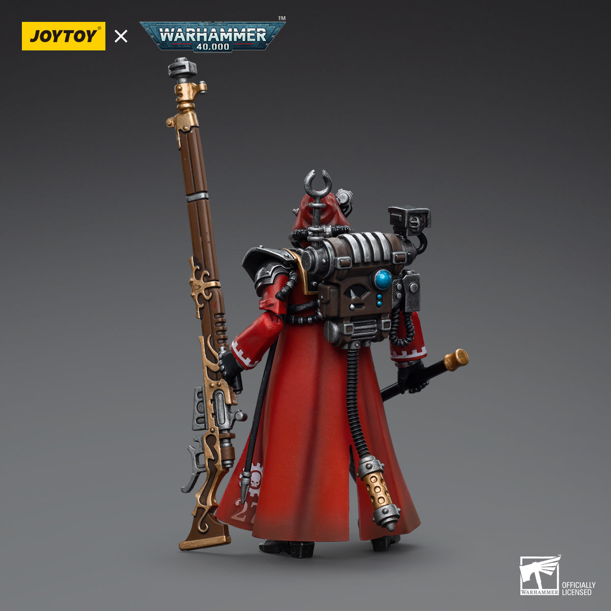 [IN STOCK]JOYTOY Warhammer 40K Action Figure 1/18 Adeptus Mechanicus Skitarii Ranger with Transuranic Arquebus