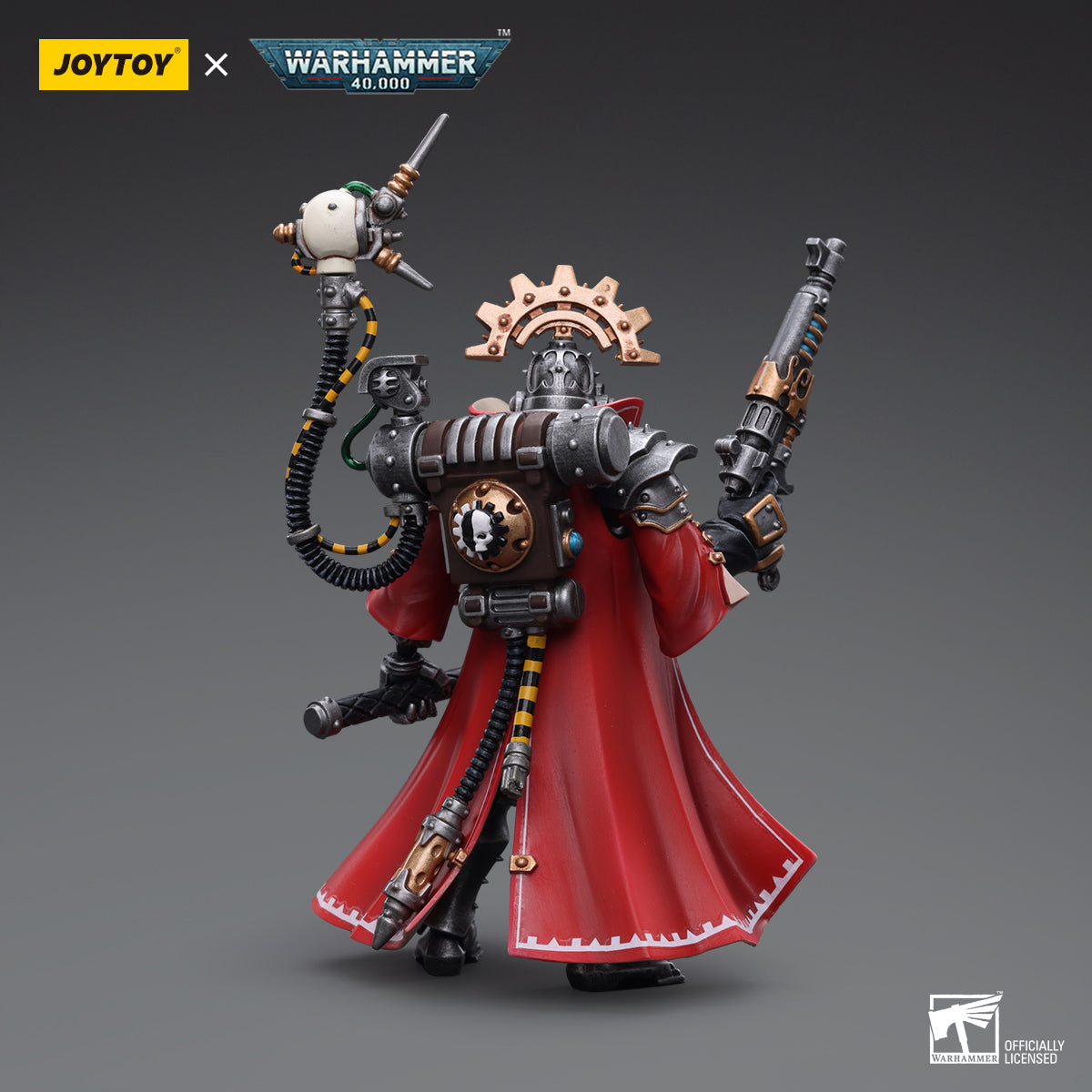 [IN STOCK]JOYTOY Warhammer 40K Action Figure 1/18 Adeptus Mechanicus Skitarii Marshal