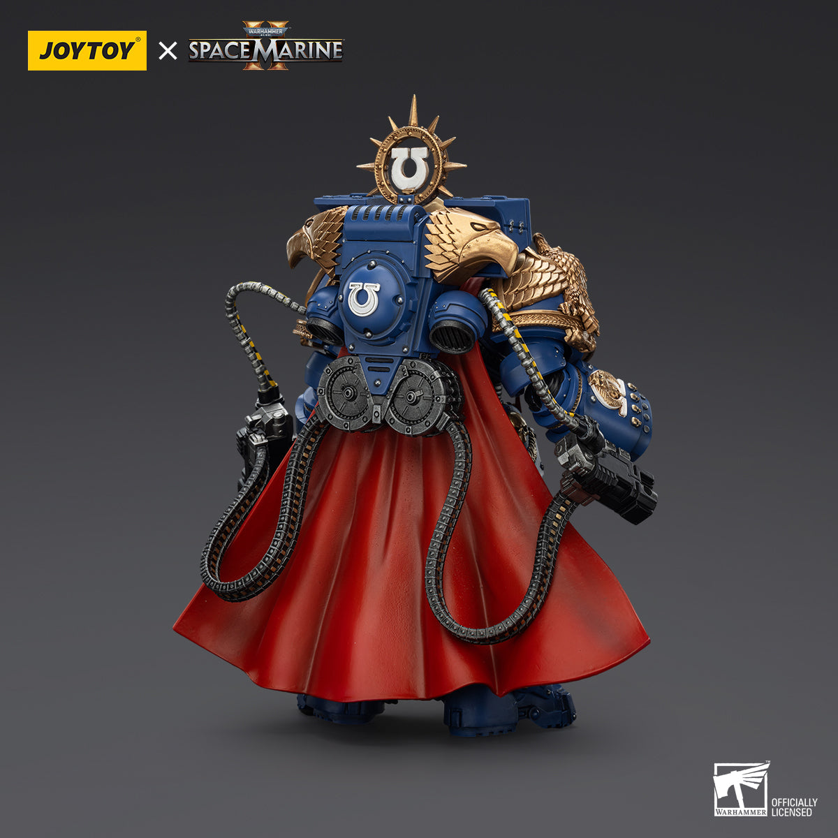 [IN STOCK]JOYTOY Warhammer 40K Action Figure 1/18 Ultramarines Marneus Calgar, Chapter Master with MKX Gravis Armour and Gauntlets of Ultramar
