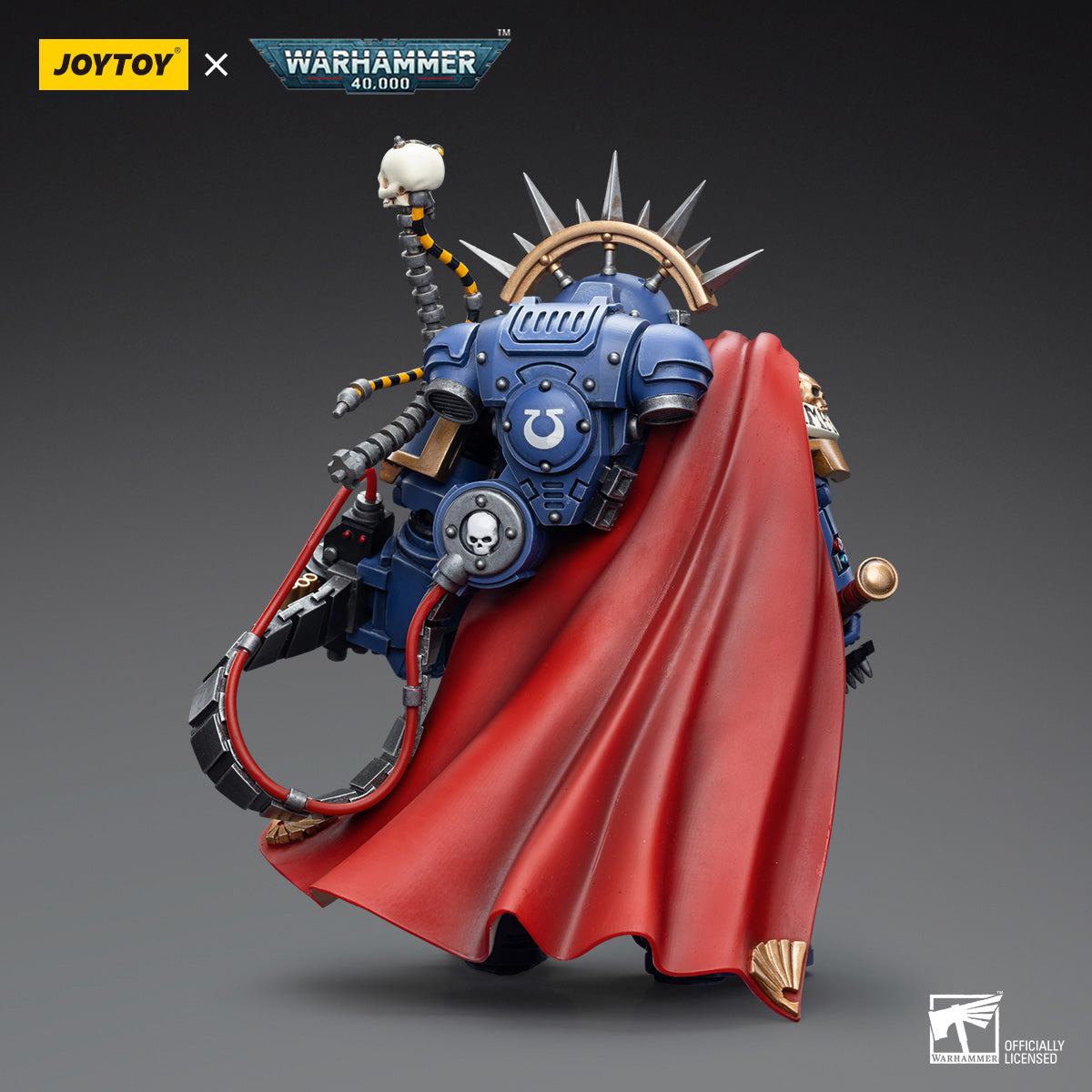 [IN STOCK]JOYTOY Warhammer 40K Action Figure 1/18 Ultramarines Captain in Gravis Armor JT7745 