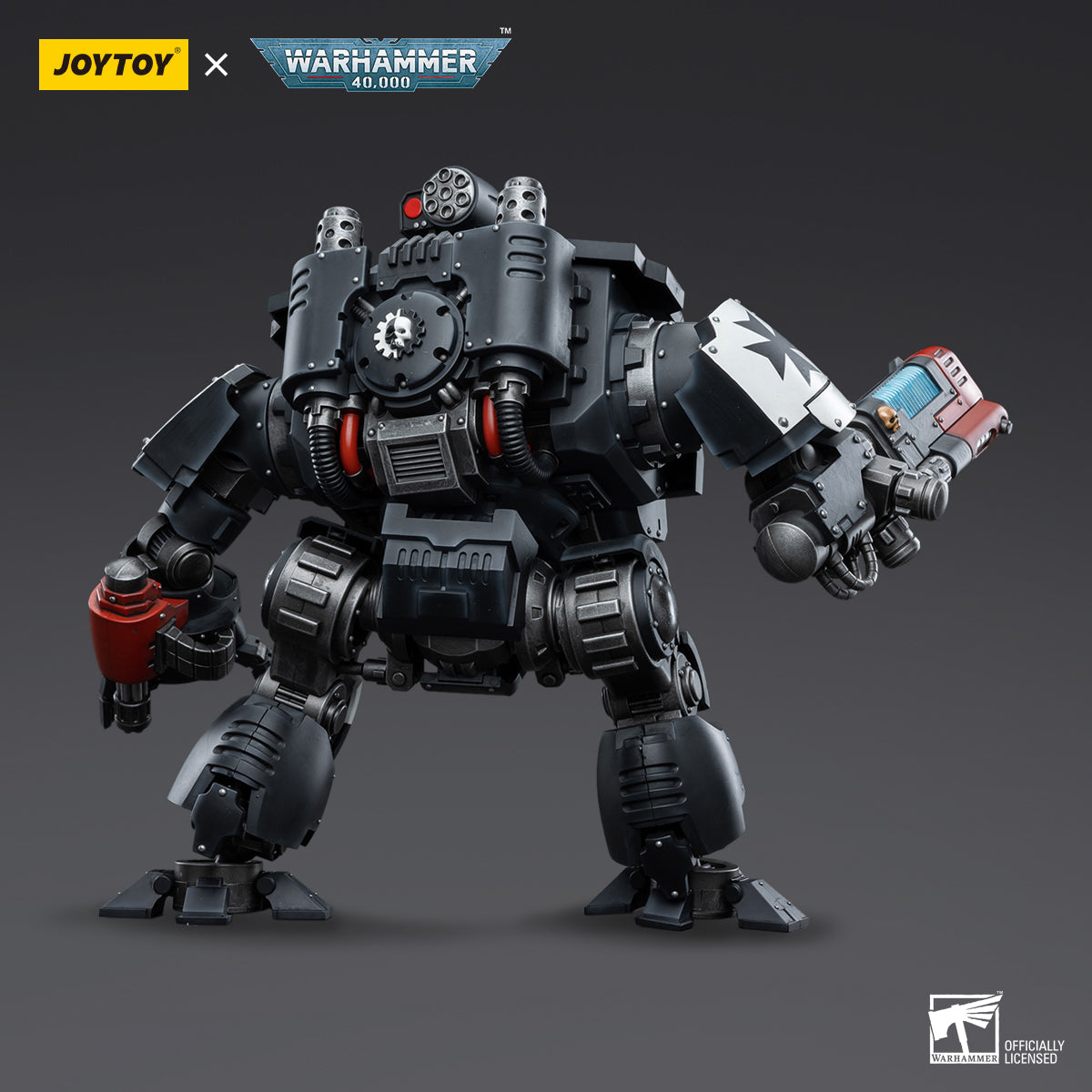 [IN STOCK]JOYTOY Warhammer 40K Action Figure 1/18 Black Templars Redemptor Dreadnought