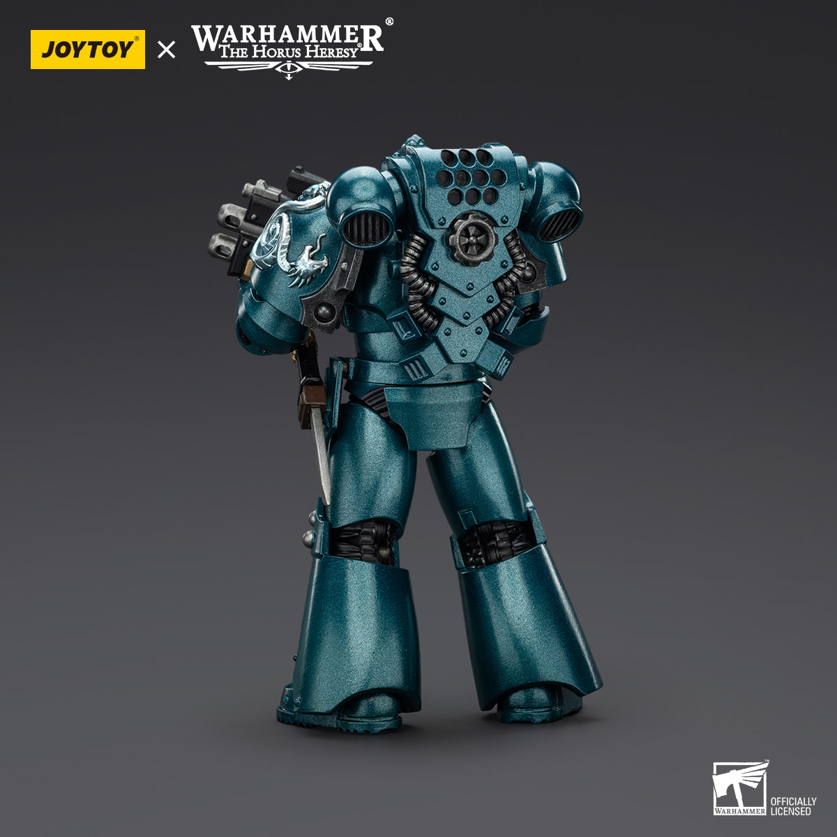 [IN STOCK]JOYTOY Warhammer 40K Action Figure 1/18 Alpha Legion Headhunter With Banestrike Combi-Bolter And Power Dagger