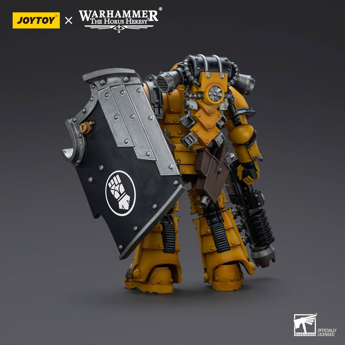JOYTOY Action Figure 1/18 Imperial Fists Legion MkIII Breacher Squad Legion Breacher with Graviton Gun Model Birthday Gifts 