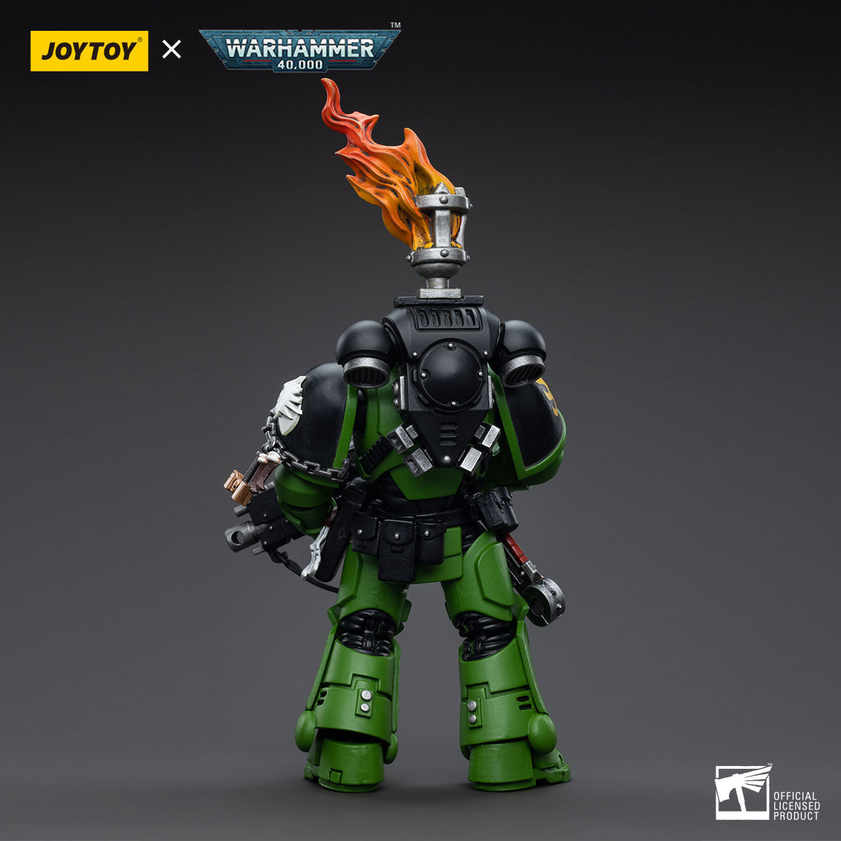 JOYTOY Action Figure 1/18 Salamanders Intercessors Sergeant Tsek'gan Model Birthday Gifts 