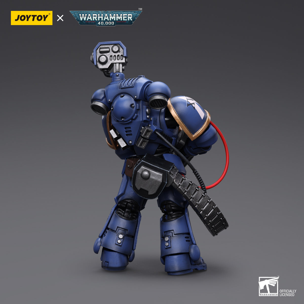 [IN STOCK]JOYTOY Warhammer 40K Action Figure 1/18 Ultramarines Desolation Marine with Castellan Launcher (Superkrak)