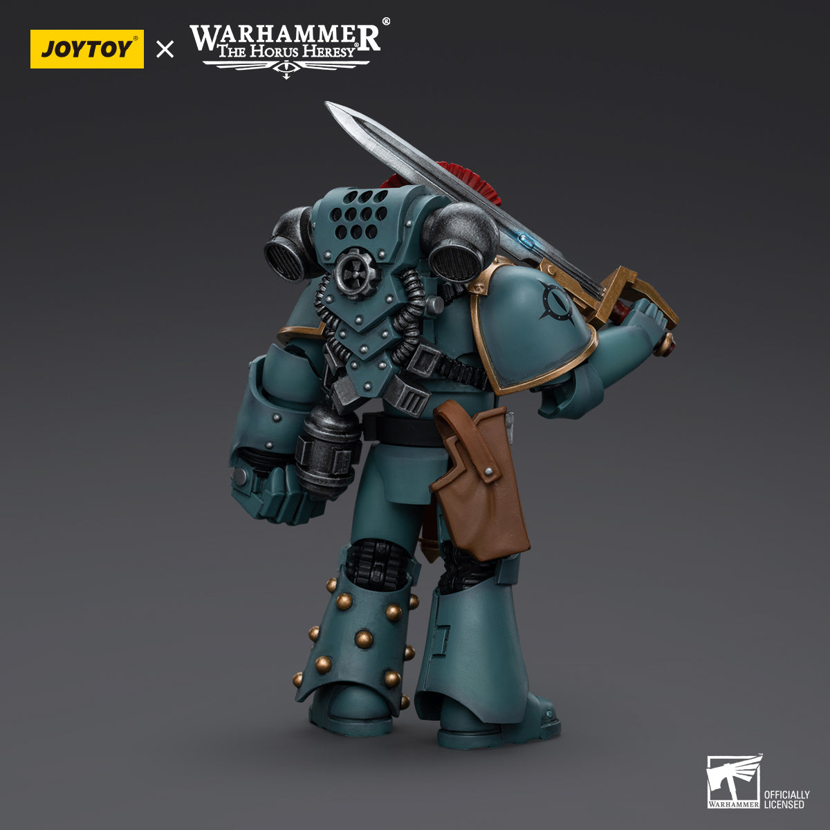 JOYTOY Action Figure 1/18 Sons of Horus MKIV Tactical Squad Sergeant with Power Fist Model Birthday Gifts 