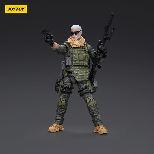 JOYTOY Action Figure 1/18 Naro Defense Forces 13Th Assault Squad Sniper Model Birthday Gifts 
