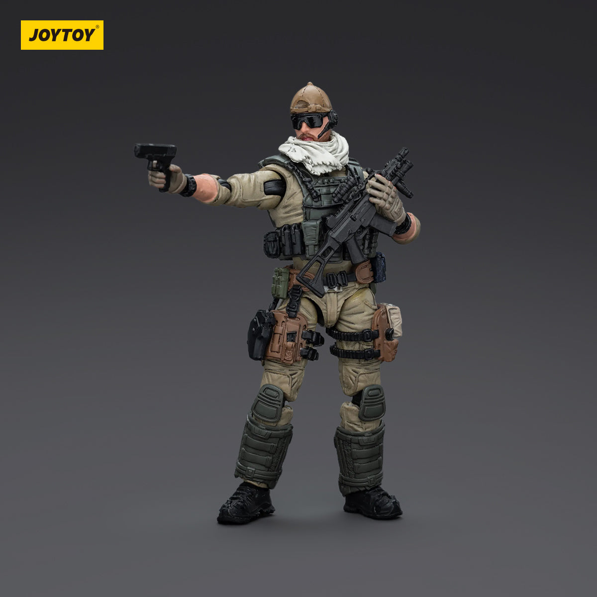 JOYTOY Action Figure 1/18 US Army Delta Assault Squad-Support Gunner Model Birthday Gifts 