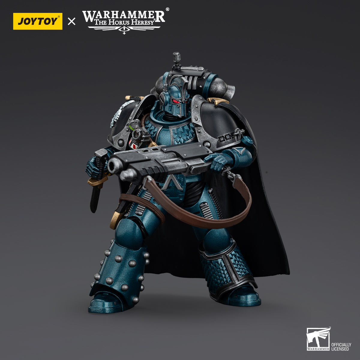 [IN STOCK]JOYTOY Warhammer 40K Action Figure 1/18 Alpha Legion Alpharius, Primarch of the XXth Legion-Saboteur Consul-Contemptor Dreadnought with Gravis Plasma Cannon 3PCS