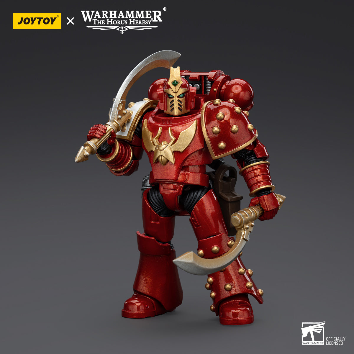 JOYTOY Action Figure 1/18 Thousand Sons Khenetai Occult Cabal Khenetai Blademaster Model Birthday Gifts 